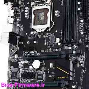 دانلود فایل آپدیت بایوس ، فریمور مادربرد گیگابایت Gigabyte GA-Z170-HD3 rev.1.0 Bios firmware